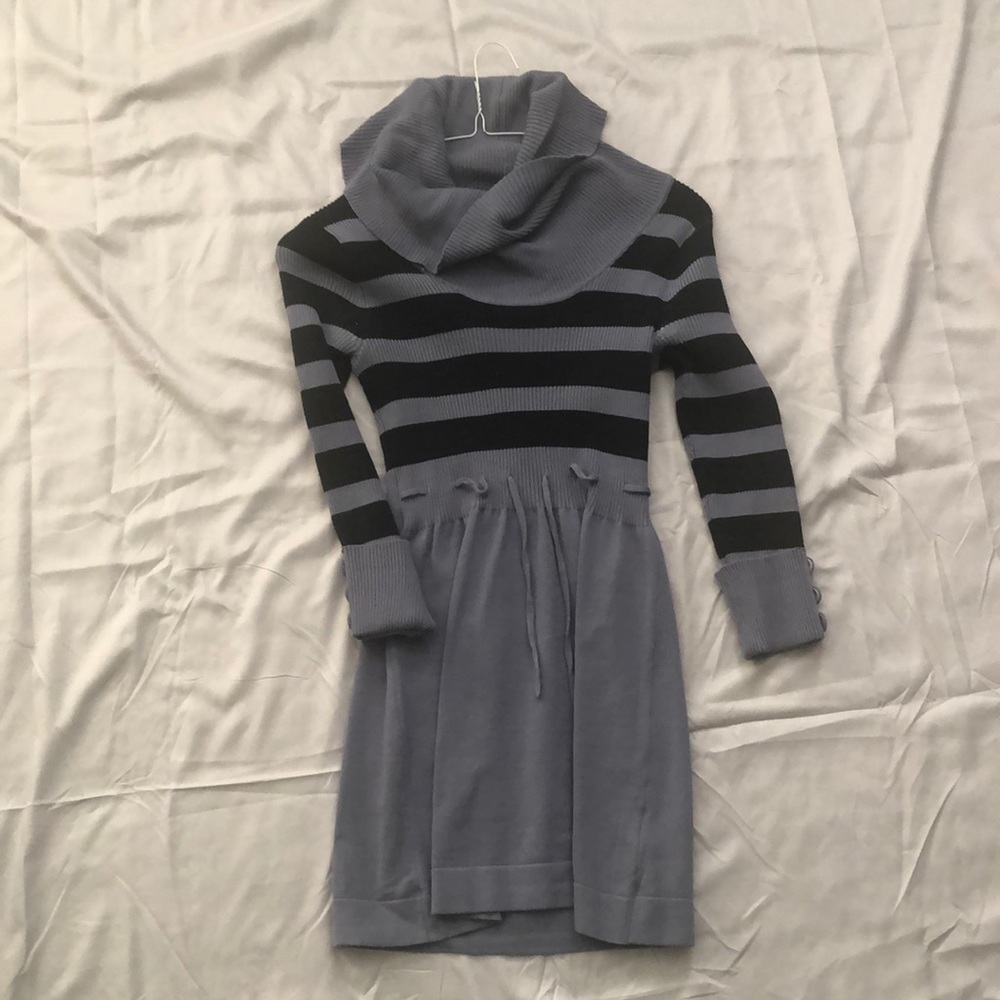 Striped Sweater Dress